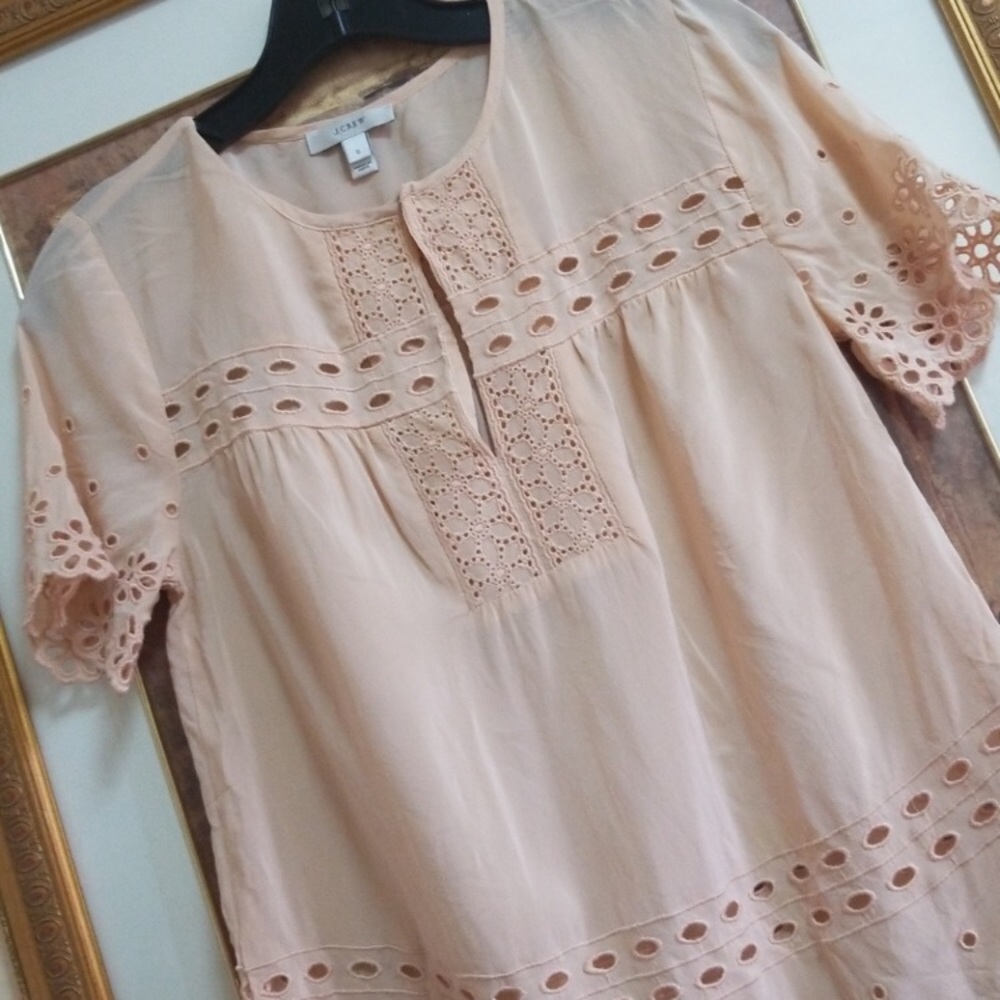 Silk J. Crew Blouse, 0 - Picture 2 of 8